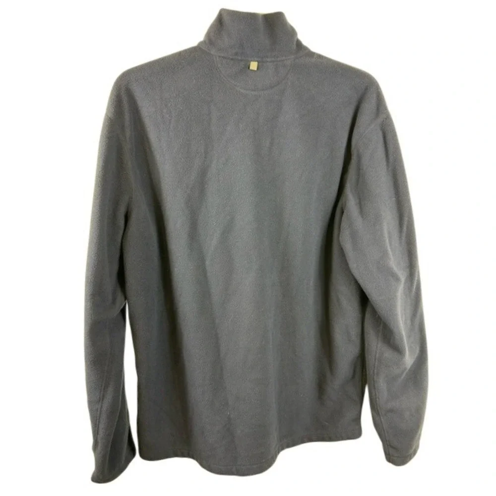 Jos‎ A Bank Men's Size Large Navy Blue Traveler 1/4 Zip 100% Pima Cotton Sweater